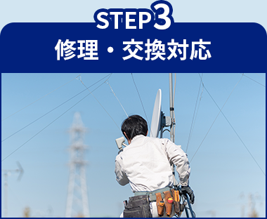 STEP3 修理・交換対応